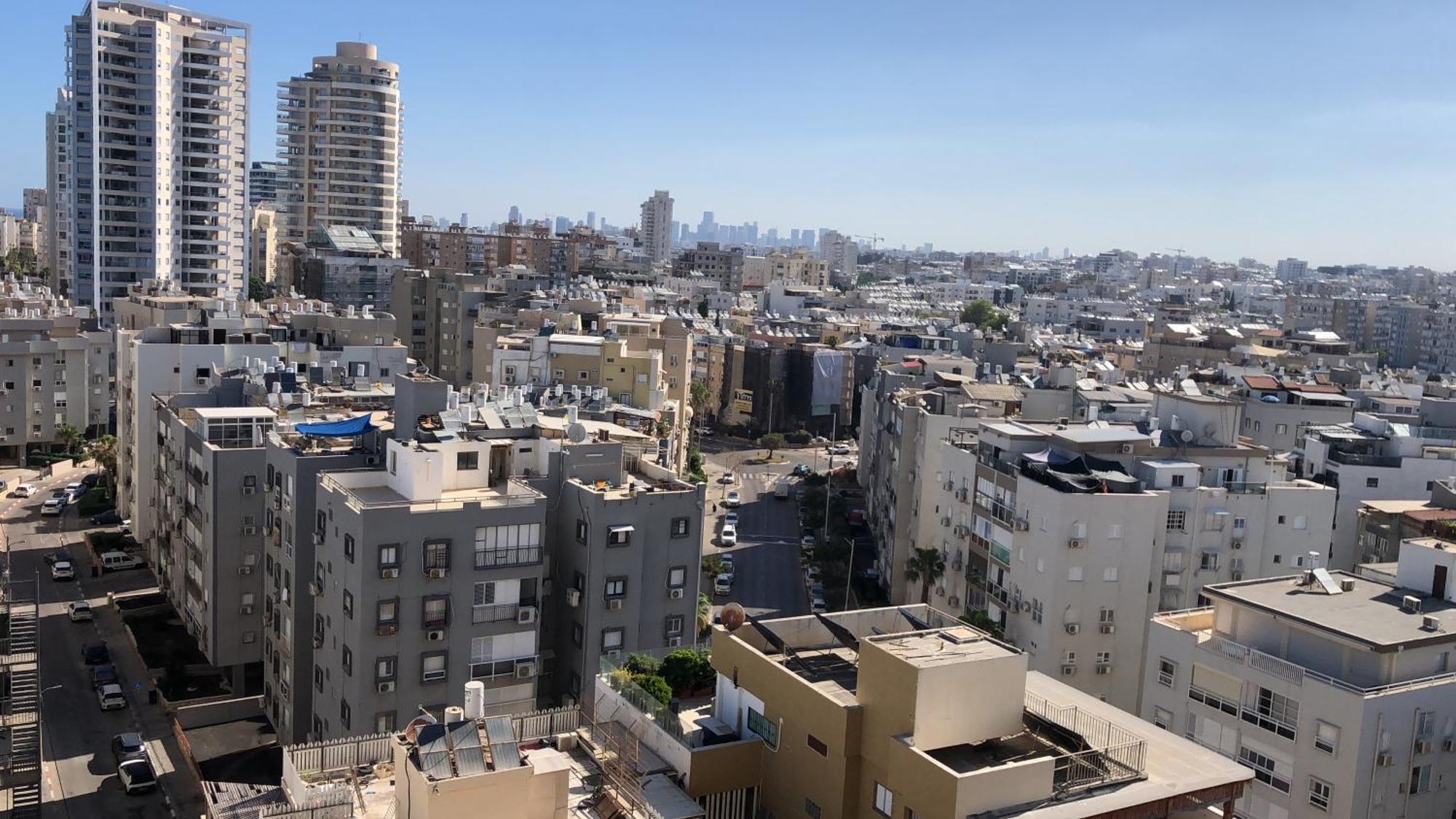 Apartament תמר על הים Bat Jam Zewnętrze zdjęcie